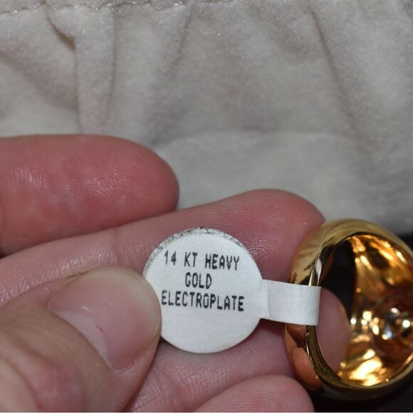 Lindenwold 14K Gold Plated Ring Size9 - Picture 6 of 6